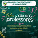 15 de Outubro: Dia do Professor