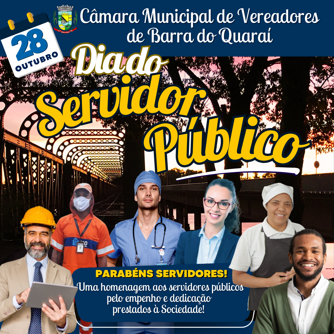 28 DE OUTUBRO - DIA DO SERVIDOR PÚBLICO