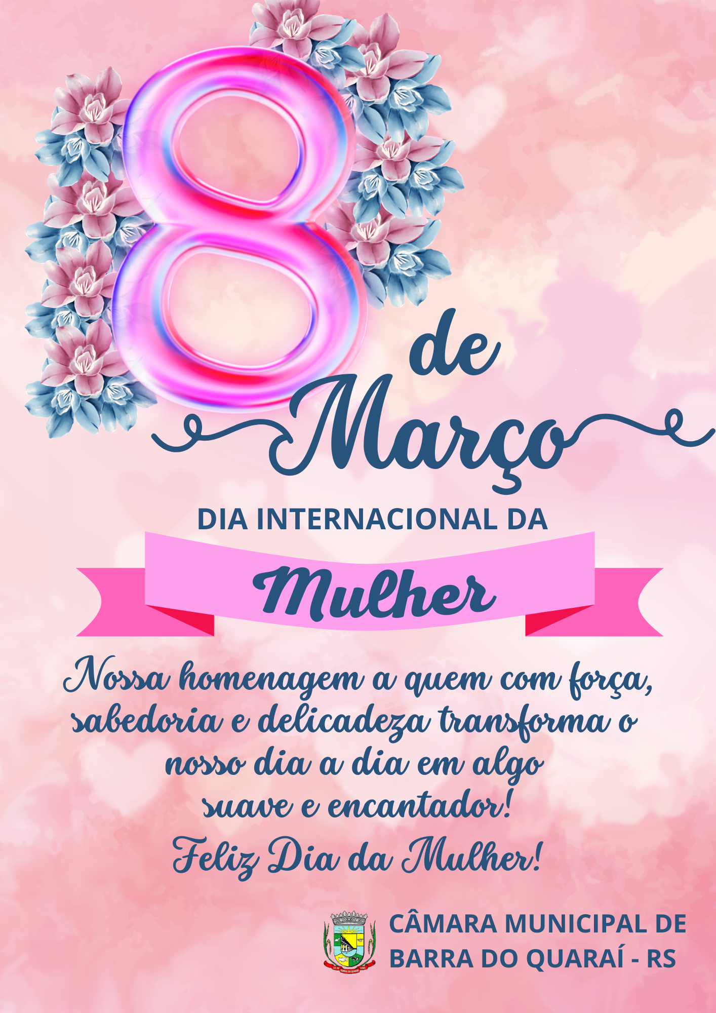 HOMENAGEM AO DIA INTERNACIONAL DA MULHER