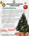 MENSAGEM DE NATAL À COMUNIDADE